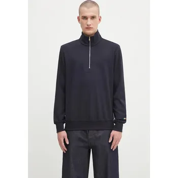 Pánská mikina Mikina Paul Smith pánská, tmavomodrá barva, hladká, M1R-631Z-TP4724, M, 59X