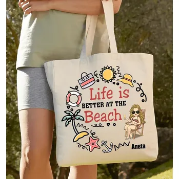 Polštář Totebag - Holla Beaches XL