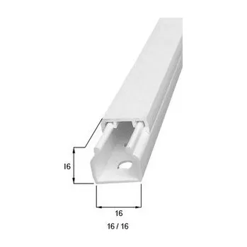 kabelová chránička Lišta vkládací MIK 16 x 16 bílá IES spol. s r.o. 41-06-292-11616