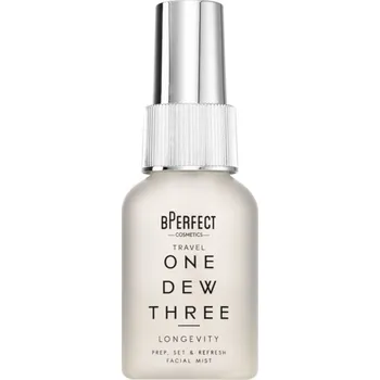 Make-up BPerfect One Dew Three fixační sprej na make-up s hydratačním účinkem mini balení 30 ml