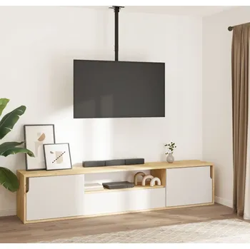 Držák monitoru vidaXL Stropní držák na TV 32"–65" Max VESA 400 x 400 mm 40 kg [379576]