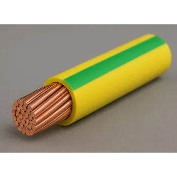 elektrický kabel 1-YY 1x120 ZZ Kabel měděný určený pro použití jako ochranný vodič v elektroinstalacích a v aplikacích s vysokým zatížením