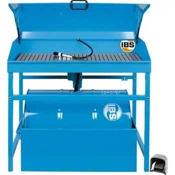 Dílenský stůl IBS Scherer 2120301 Mycí stůl typ MD 200 litrů, extra nosnost 250 kg, elektrické čerpadlo, štětec