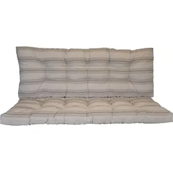 Podsedák Polstr na zahradní houpačku 130 cm - Antik pruh - SLEVA 3% s kodem radost25