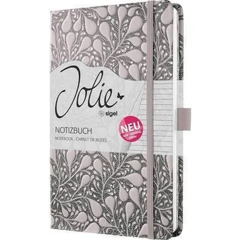 Zápisník Exkluzivní zápisník "Jolie", Enchanted Heart, A5, linkovaný, 87 listů, tvrdé desky, SIGEL JN361