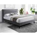 Postel Lune Velvet 140 cm, šedá