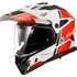 Helma na motorku LS2 MX702 Pioneer II Hill bílá/červená, L