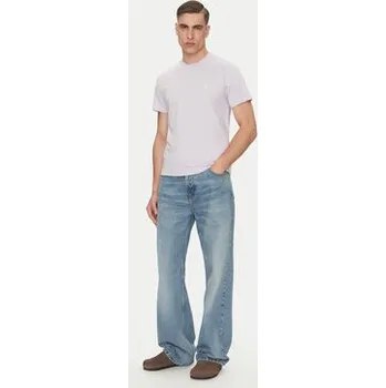 AMI Paris T-Shirt HTS060.724 Fialová Regular Fit L