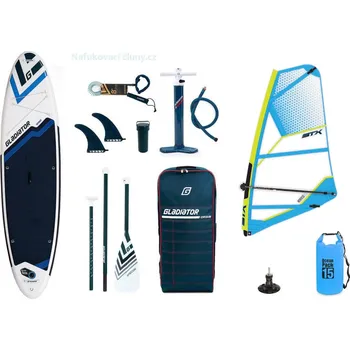 Paddleboard Paddleboard s plachtou GLADIATOR PRO 10'7 WindSUP STX MiniKid 3.0 + kloub