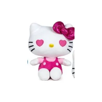 plyšák MikroTrading Hello Kitty sedící plyšová - 16 cm - 4 druhy Barva: Růžová
