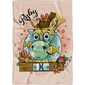 deka Deka 200 x 140 cm Koňská znamení - Ryby