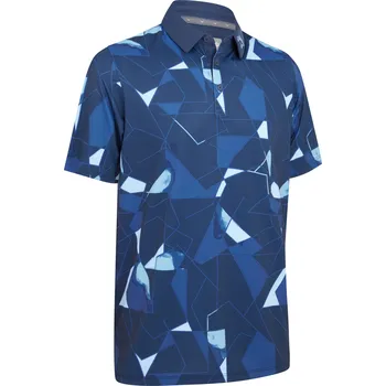 Pánské oblečení CALLAWAY Kick Flip pánské tričko modré Velikost oblečení: L + Dárková krabička týček