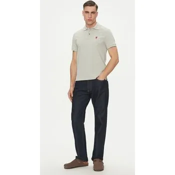 Pánské tričko AMI Paris Polokošile BFUPL001.760 Šedá Regular Fit XXL