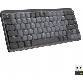 Klávesnice Logitech MX Mechanical Mini Minimalist Wireless Illuminated US Graphite/Grey