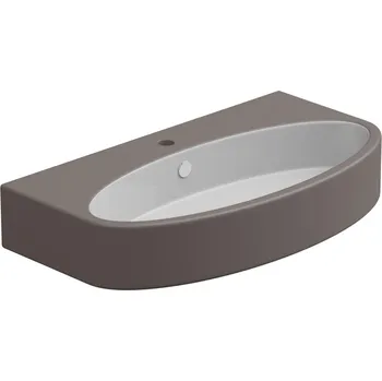 Umyvadlo Umyvadlo Like 80BW keramické, dvoubarevné, 80x44 cm, LKLAVBW80BI000029