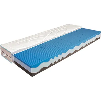 Matrace Pěnová matrace Mabo LENSI 200 x 200 Potah: Basic