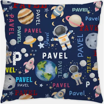 Polštář Polštář - Malí astronauti 40cm x 40cm