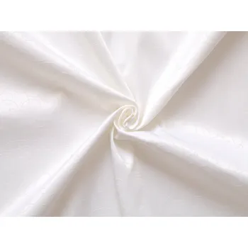 HEDVA ČESKÝ BROKÁT Ospen 160 KRUCÁNKY bílá