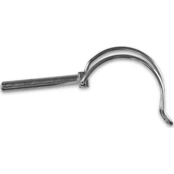 Sportovní branka Kolíky Funtec LATCHING PLUG (FOR ADJUSTABLE FOOT PART OF PRO BEACH SET) 111406-metallic Velikost 111