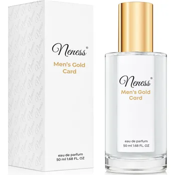 Pánský parfém Neness Men'S Gold Card parfémovaná voda pro muže 50 ml