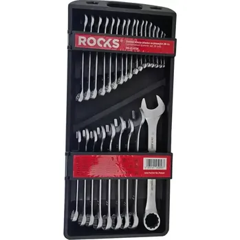 Nářadí pro automobil ROOKS Sada klíčů očkoplochých 26 ks 6-25, 27, 28, 29, 30, 32, 36 RKS OK-01.6126