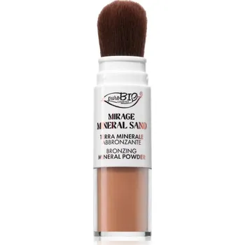 Přípravek na tvář puroBIO Cosmetics Mirage Mineral Sand minerální bronzující pudr na obličej a tělo odstín 3.5 g