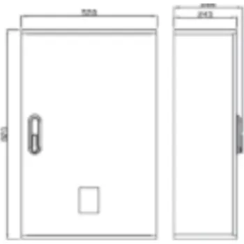 Rozvaděč Plastový rozpojovací rozváděč SR302/NVW5-OT PRE-G S6/4 10005 Esta