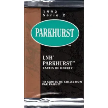 Sběratelská karetní hra 1991-92 Parkhurst Serie 2 Cartes de Hockey Balíček