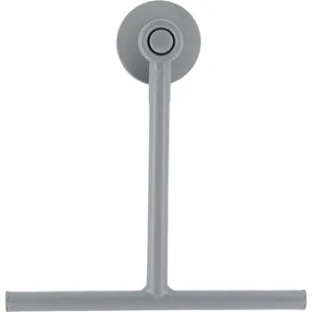 Koupelnový nábytek Tendance Koupelnová stěrka s přísavkou, 22,5 x 21,9 cm, šedý