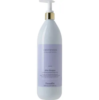 Šampon FarmaVita Amethyste BLONDE - Cool Blonde Silver Shampoo - šampon pro neutralizaci žlutých tónů 1000 ml