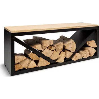 Blumfeldt Kindlewood L Black stojan na dřevo