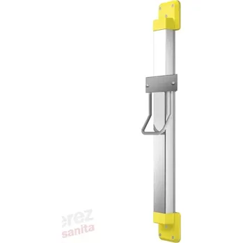 Vysoušeč rukou Držák na vysoušeč vlasů Franke KWC ACDR0004 (výškově nastavitelný, žlutý lem)