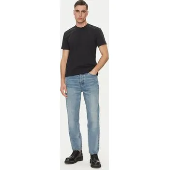 Pánské džíny AMI Paris Jeansy HTR103.DE0046 Modrá Tapered Fit 32