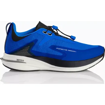 Pánská běžecká obuv PORSCHE DESIGN Nitro Run II Sportovní běžecká obuv ultra modrá a černá (Tyto inovativní, lehké běžecké boty Nitro Run od Porsche Design obsahují NITRO FOAM® a zajišťují měkké odpružení a vysokou stabilitu.)