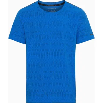 Pánské tričko PORSCHE DESIGN Triatex T-shirt Volnočasové outdoorové tričko ultra modrá (Funkční tričko Porsche Design vyrobená z recyklované, tkané vysoce kvalitní látky.)