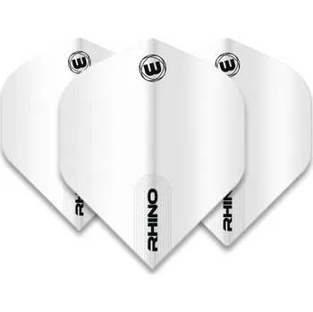 Šipka Letky na šipky Winmau RHINO extra tlusté, bílé