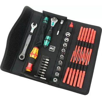 Sada nářadí WERA 135871 Nářadí pro údržbu Kraftform Kompakt W Imperial 1, palcové (Sada 35 dílů)