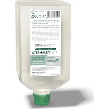 Přípravek na čištění pleti a oči Physioderm STEPHALEN® VITAL - čisticí prostředek na pokožku do průmyslu - 2000ml