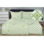 Bavlněné povlečení PLUS KEBA limetkové