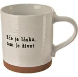 Hrnek keramický Kde je láska O0572 - 12x9x11 cm