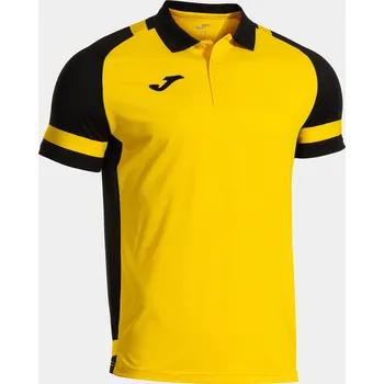 Pánské tričko Triko POLO s límečkem JOMA Lider žluto černé Velikost: 4XL