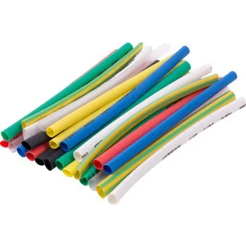 elektrický kabel Sada smršťovacích trubic - barevná, set 4.2, 100 mm, 24ks