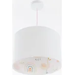 Dětský lustr na lanku SWEET DREAMS 1xE27/60W/230V pr. 30 cm