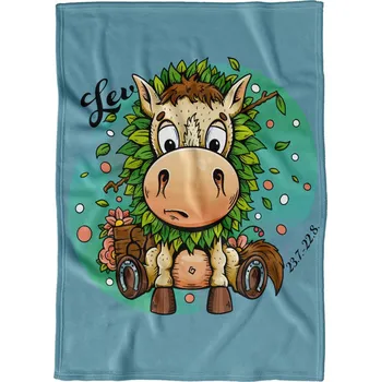 deka Deka 200 x 140 cm Koňská znamení - Lev