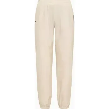 Pánské kalhoty PORSCHE DESIGN Woven tech trousers Kalhoty sportovní funkční elastické alpská bílá (Vyrobené z recyklované strečové tkaniny v regular fit střihu. Reguluje vlhkost, odolné vůči větru a vodě)