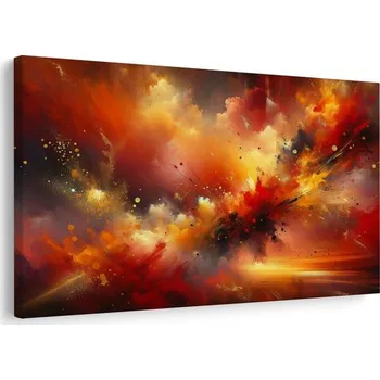 Obraz Dovido Obraz exploze rudé energie