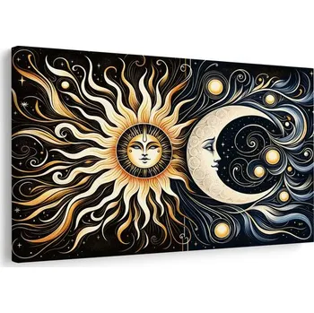 Obraz Dovido Obraz slunce a luna