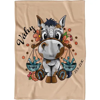 Dětská deka Deka 200 x 140 cm Koňská znamení - Váhy