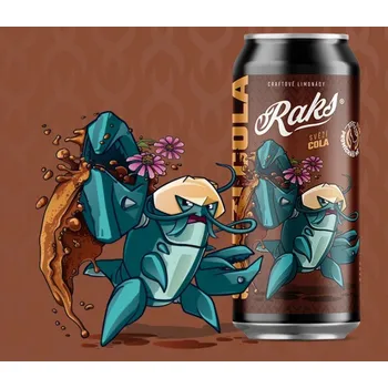 Limonáda Raks.cz RAKS COLA 0,5L