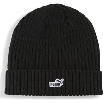 Čepice Zimní čepice PUMA ESS PATCH MID CROWN BEANIE 02641701 – Černá